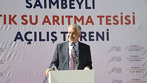 Saimbeyli Atıksu Arıtma Tesisi hizmete girdi