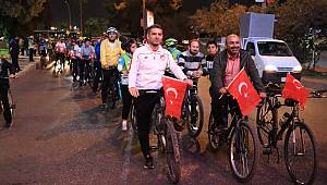 ŞANLIURFALILAR CUMHURİYET İÇİN PEDAL ÇEVİRDİ