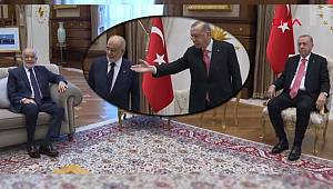 Erdoğan ile Karamollaoğlu arasında buz gibi görüşme
