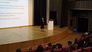 ‘Kadına Yönelik Şiddete Toplumsal Cinsiyet Penceresinden Bakmak’ adlı panel Soğanlık’ta düzenlendi