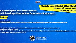 KARTAL BELEDİYESİ’NDEN LİSE VE ÜNİVERSİTEYE ÜCRETSİZ HAZIRLIK KURSU