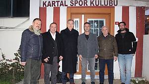 AK Parti Kartal İlçe Başkanı Ebubekir Taşyürek’ten Kartalspor’a Anlamlı Ziyaret…