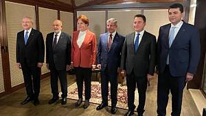 6 muhalefet lideri bir araya geldi