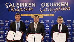 Meslek Edindirme ve İstihdam Projesi’ne Büyük Destek