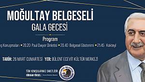 Mehmet Moğultay’ı Anlatan Belgesel Filminin İlk Gösterimi Kartal’da Yapılacak