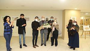 Sulu Boya Erzurum Resimleri Sergisi Kartal’da Açıldı
