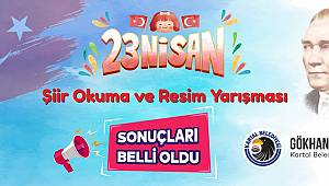 23 Nisan Ödüllü Resim ve Şiir Okuma Yarışması’nın Sonuçları Açıklandı