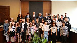 ATAŞEHİR ÇOCUK MECLİSİ’NDEN BAŞKAN İLGEZDİ’YE ZİYARET