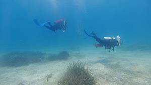 DENİZ DİBİ TEMİZLİĞİ DEVAM EDİYOR