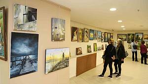 “Grup 10 Atölye” resim sergisi Kartal Belediyesi’nde açıldı