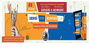 Sanat Akademisi öğrencileri 23 Nisan'da iki sevinci beraber yaşayacak
