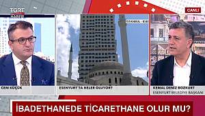 BOZKURT, TİCARETHANEYE ÇEVRİLEN İBADETHANELER HAKKINDA KONUŞTU