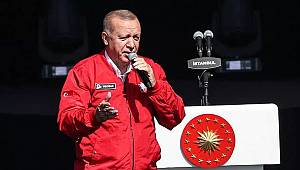 Cumhurbaşkanı Erdoğan, TEKNOFEST Azerbaycan'ın Seçkin Gözlemci Günü'ne katıldı
