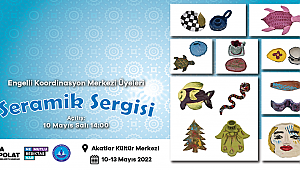 Engelli Koordinasyon Merkezi Üyeleri Seramik Sergisi