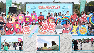 Gaziosmanpaşa'da düzenlenen uçurtma şenliği renkli görüntüler oluşturdu. Şenliğe katılan çocuklar, aileleriyle birlikte doyasıya eğlendi.