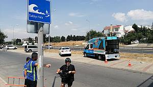 İSTANBUL SAHİLLERİNE 100 TSUNAMİ TABELASI