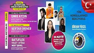Kartal’da 19 Mayıs 3 gün 3 gece kutlanacak