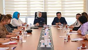 BAŞKAN YAZICI, KADIN MÜHENDİSLERİ TEKMER'DE AĞIRLADI