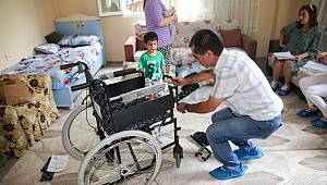 Büyükşehir engelli vatandaşların manuel ve akülü sandalye ile çeşitli ihtiyaçlarını karşılıyor