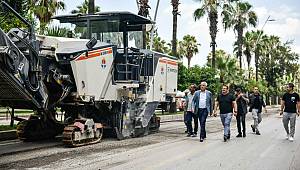 Büyükşehir kırsalda ve merkezde asfalt çalışmalarını yoğunlaştırdı