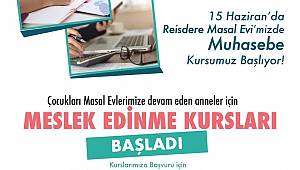 Çeşme’de anneler için meslek edinme kursları başlıyor