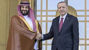 Cumhurbaşkanı Erdoğan, Suudi Arabistan Veliaht Prensi Selman'ı resmi törenle karşıladı