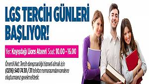 ATAŞEHİR BELEDİYESİ’NDEN ÖĞRENCİLERE LGS TERCİH DESTEĞİ
