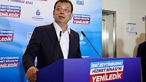 İMAMOĞLU: YATIRIMLARIMIZI, SİYASİ PARTİ ADI ANMADAN YAPIYORUZ