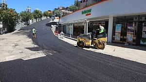 Kartal’da asfaltlama çalışmaları devam ediyor