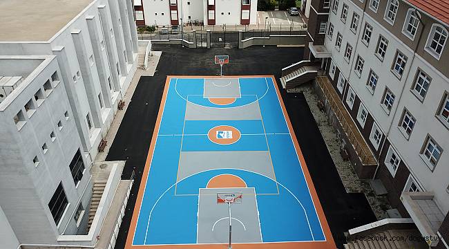 20 okula basketbol ve voleybol sahası yapılıyor