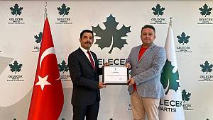 GELECEK PARTİSİ’NE TÜRKİYE ŞAMPİYONU İLÇE BAŞKANI