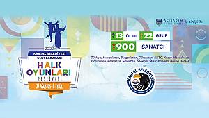 Kartal Belediyesi Uluslararası Halk Oyunları Festivali Başlıyor