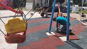 Parklara kapsamlı bakım yapılıyor