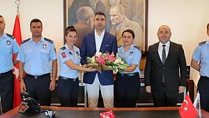 Başkan Gökhan Yüksel Zabıta Haftası'nı Personeli ile Kutladı