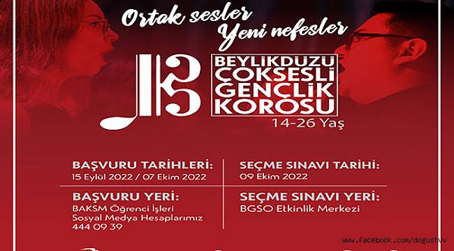 BEYLİKDÜZÜ BELEDİYESİ GENÇ YETENEKLERİ BEKLİYOR