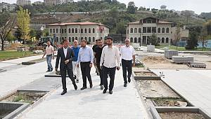 KÂĞITHANE’NİN İKİNCİ MEYDANINDA ÇALIŞMALAR SÜRÜYOR