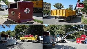 KARTAL BELEDİYESİ'NDEN UĞUR MUMCU MAHALLESİ'NE YENİ NESİL KONTEYNER