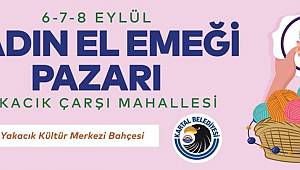 Kartallı Kadınlar Kent Ekonomisine, ‘Kadın El Emeği Pazarı’ İle Katılıyor