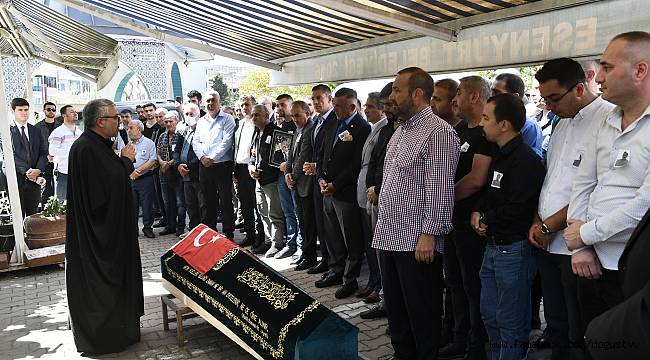 Sağlık çalışanı Tuğrul Okudan son yolculuğuna uğurlandı