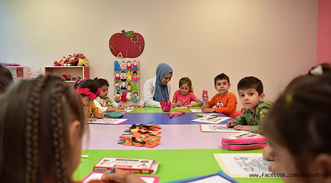 Tuzla Belediyesi Anne Çocuk Eğitim Merkezi’nde İlk Ders Zili Çaldı