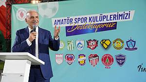 ÜMRANİYE BELEDİYESİ’NDEN AMATÖR KULÜPLERE MALZEME DESTEĞİ