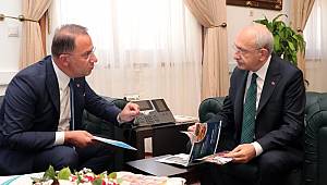 BAŞKAN ÇALIK, TÜRKİYE’YE ÖRNEK OLAN PROJEYİ KILIÇDAROĞLU’YLA PAYLAŞTI
