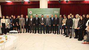 BAŞKAN ÖZTEKİN YENİ ATANAN ÖĞRETMENLERLE BULUŞTU