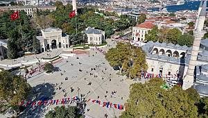 İBB, TARİHİ BEYAZIT MEYDANI'NI ESKİ GÖRKEMİNE KAVUŞTURDU