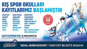 KIŞ SPOR OKULLARININ KAYITLARI BAŞLADI