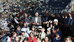 HALAY SOKAK PARKI AÇILDI
