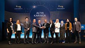 KÜÇÜKÇEKMECE BELEDİYESİ’NE ALTIN KARINCA ÖDÜLÜ