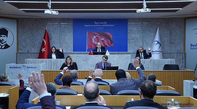 BEYLİKDÜZÜ BELEDİYESİ ARALIK AYI MECLİSİ TOPLANDI