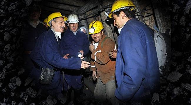 CHP GENEL BAŞKANI KEMAL KILIÇDAROĞLU, 4 ARALIK DÜNYA MADENCİLER GÜNÜ'NÜ KUTLADI