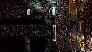 Saraçhane Meydanında Ekrem İmamoğlu Halka Seslendi; Onları gönderecek 6 siyasi partinin lideri burada